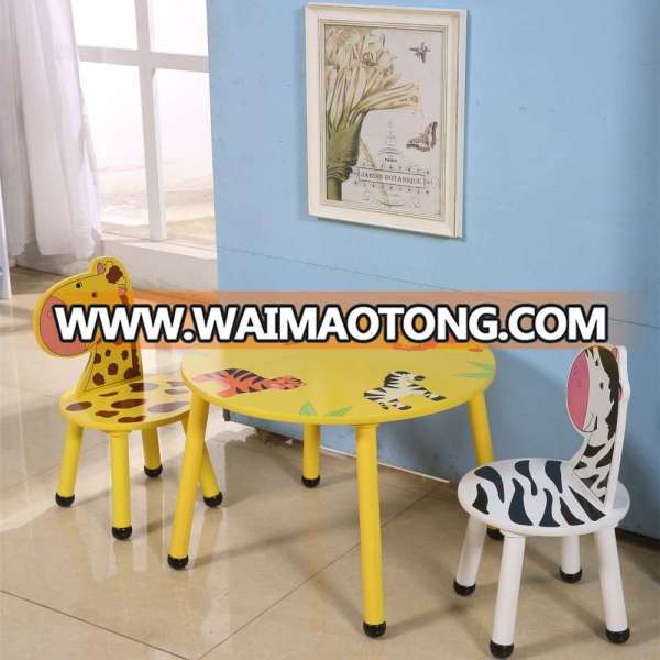 Daycare Center Kindergarten Furniture set Lovely Design Kids Study Table and Chair